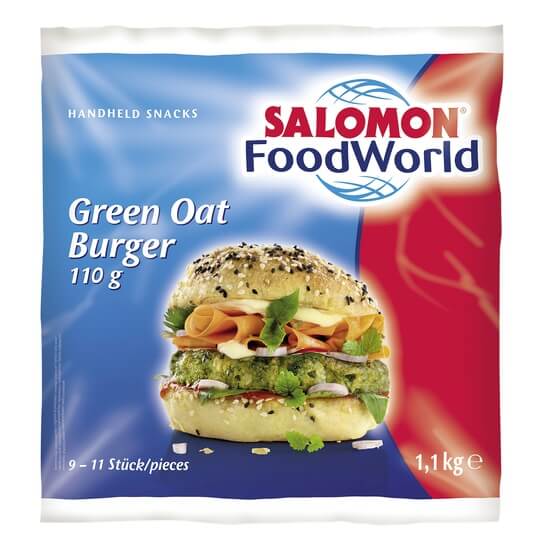 Green Oat Burger vegan 10x110g Salomon