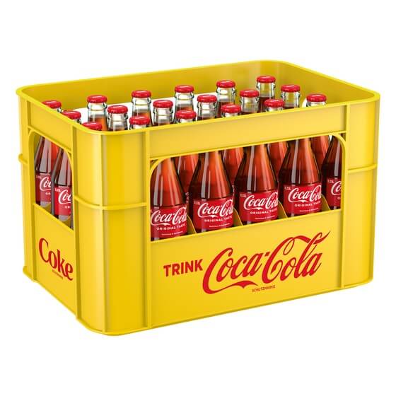 Coca Cola Original 24x0,33l Glas Pfand