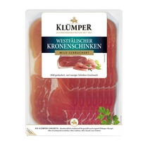 Kronenschinken geräuchert geschn. 300g  Klümper