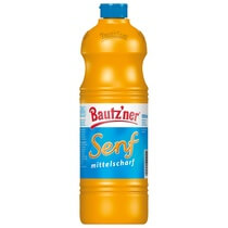 Senf Mittelscharf 1L Bautzner