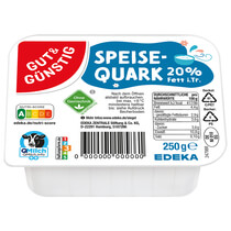 Speisequark 20% Fett 250g G&G