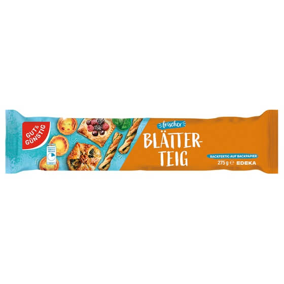 G&G Frischer Blätterteig 275g Tante Fanny