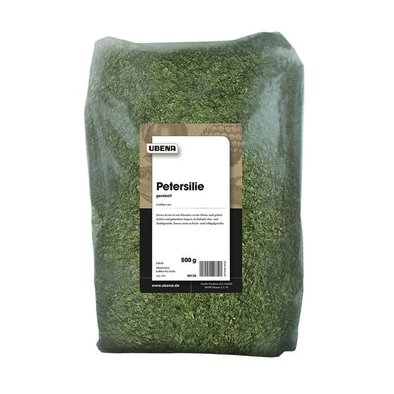 Petersilie getrocknet 500g Beutel Ubena