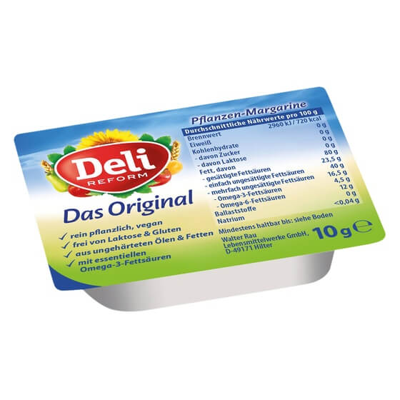Deli Reform Margarine Original ZBE 120x10gr 80% Fettgehalt