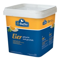 Eibuffet Eier gekocht/geschält Bodenhaltung 60Stück Eipro
