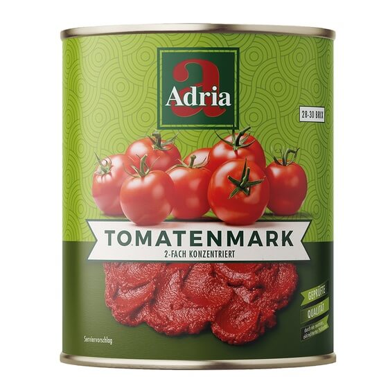 Tomatenmark 2-fach konzentriert 830g Adria