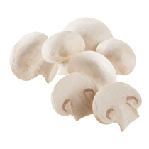 Champignon weiß DE mittelfallende Sortierung