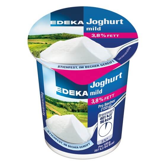 Vollmilch Joghurt 3,8% 20x150g EDEKA