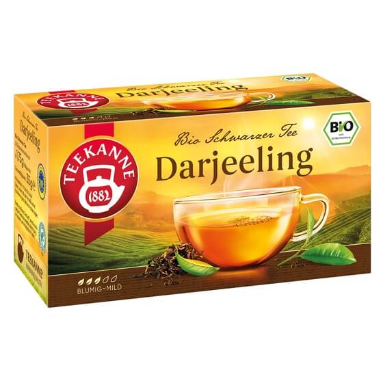 Tee Darjeeling Bio 35g 20 Beutel Teekanne BR