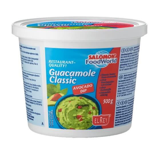 Guacamole Avocado Dip Classic 500g Salomon