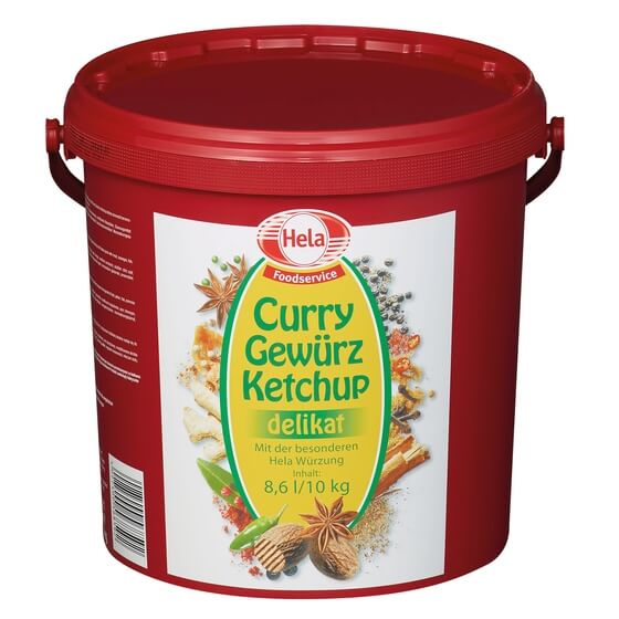 Curry Gewürzketchup delikat 10kg Hela