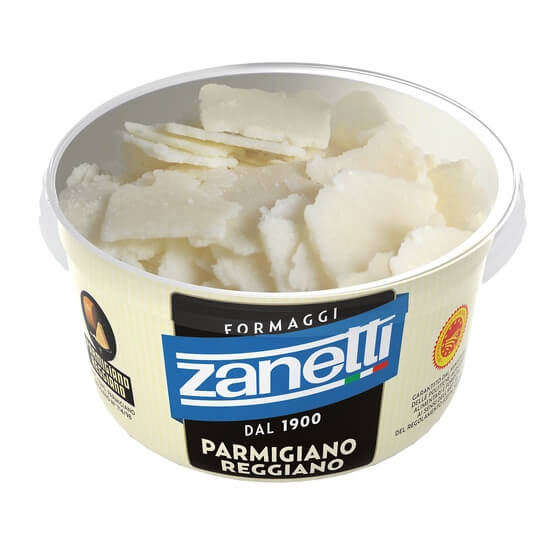 Parmigiano Reggiano DOP 32% Fett i.Tr. 24 Monat 100g Zanetti