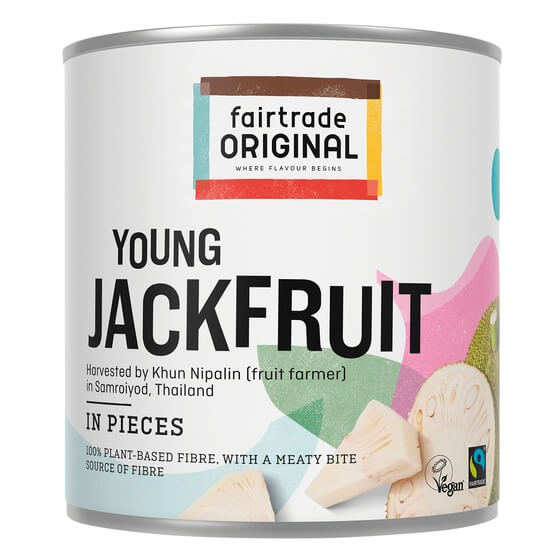 Jackfruit 2900g Dose, perfekter Fleischersatz Fairtrade