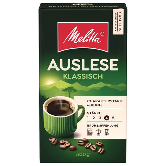 Melitta Kaffee Auslese 500g