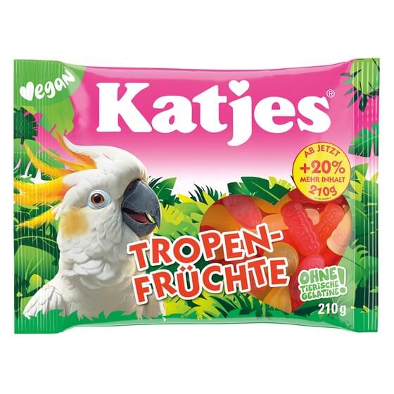 Katjes Tropenfrüchte 210g