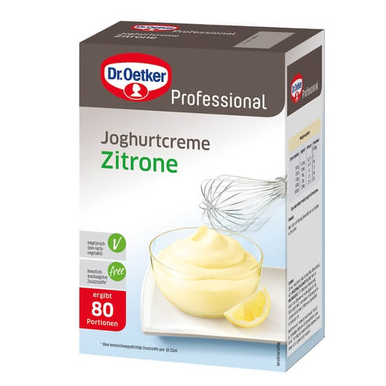Joghurtcreme Zitrone 1kg Dr.Oetker