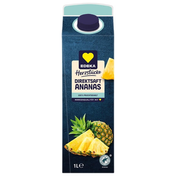 Ananas Premium Direktsaft 8x1l Tetra Pak Edeka