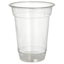 Trinkbecher Hurricane PE glasklar 0,3l 50St PapStar