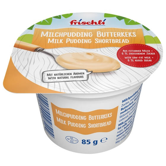Milch Pudding Butterkeks 85g Frischli