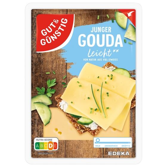 Gouda Scheiben leicht 200g G&G