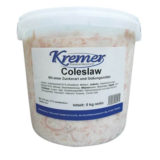 Coleslaw (Krautsalat) 5kg Wulfert