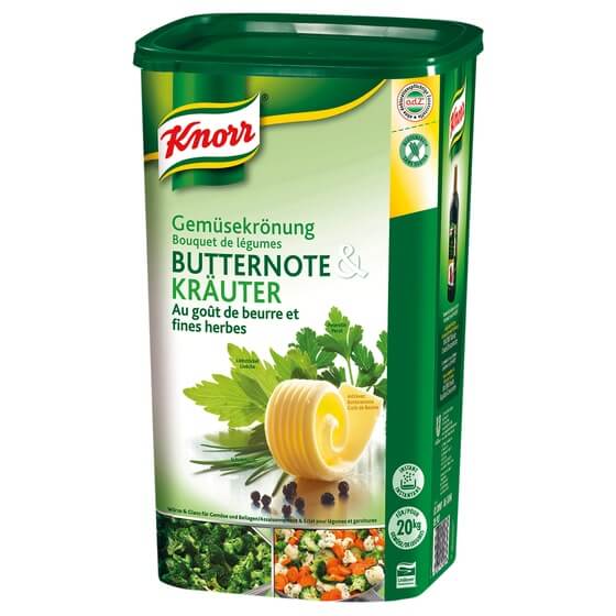 Gemüsekrönung Kräuter/Butter 1kg Knorr